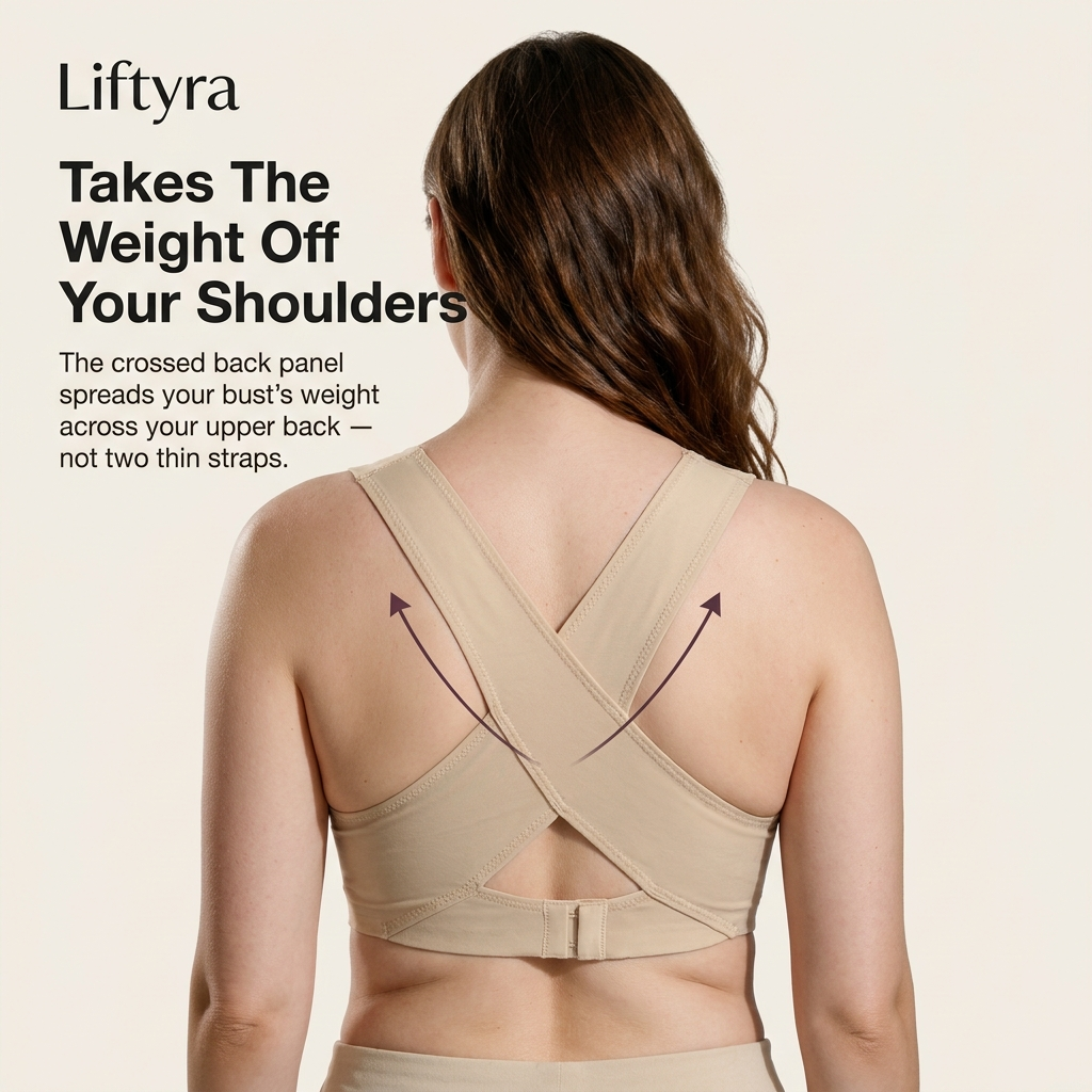 Liftyra™ Cross-Back Support Bra