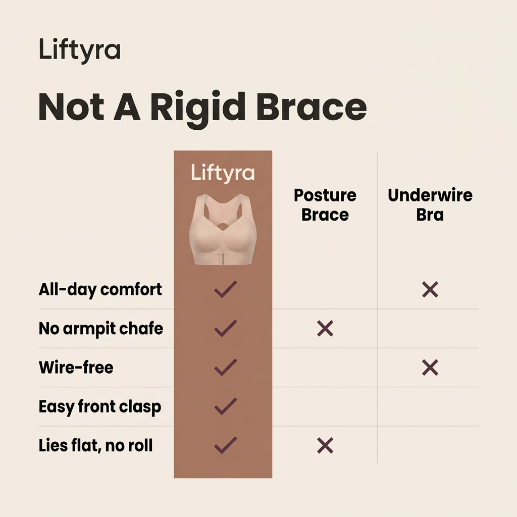 Liftyra™ Cross-Back Support Bra