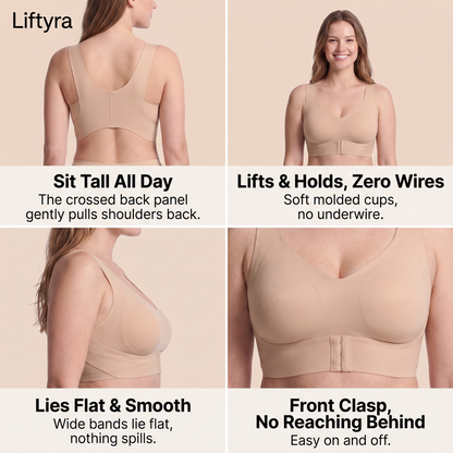 Liftyra™ Cross-Back Support Bra