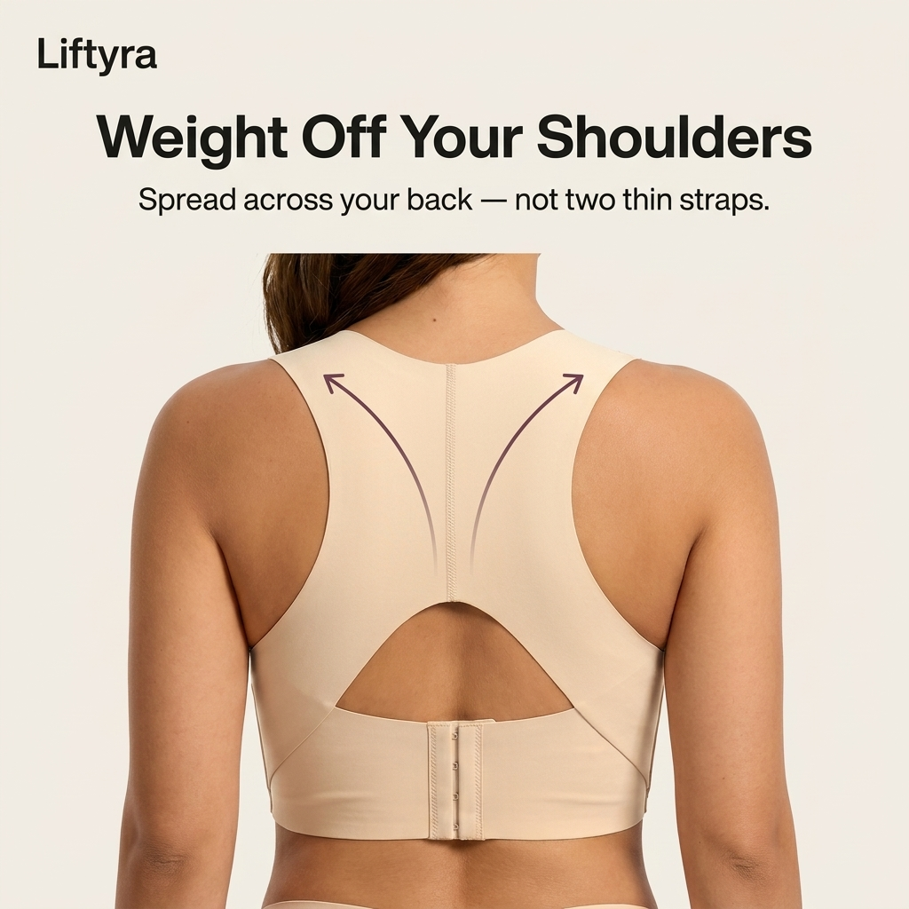 Liftyra™ Cross-Back Support Bra